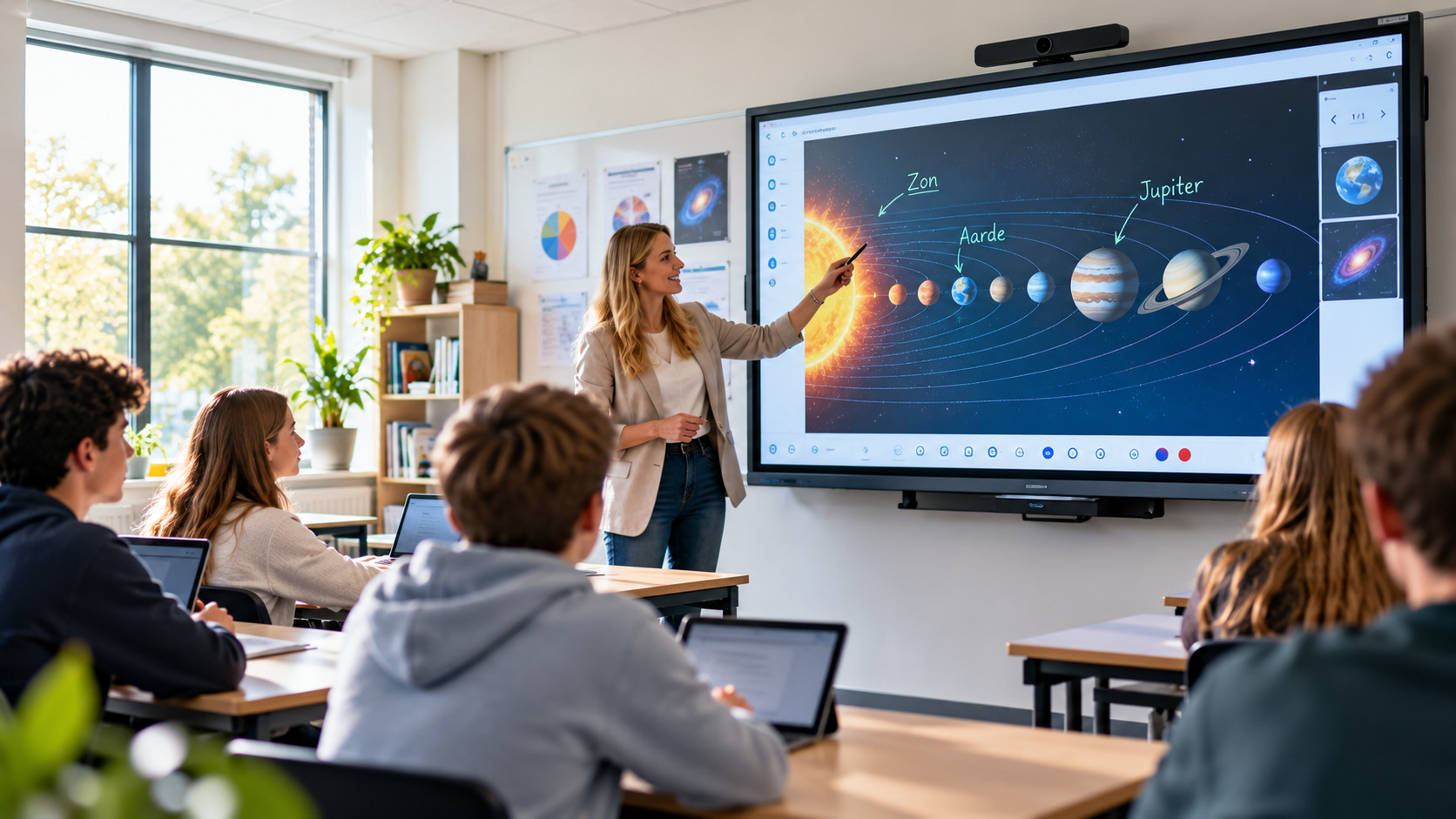 Digital board for education